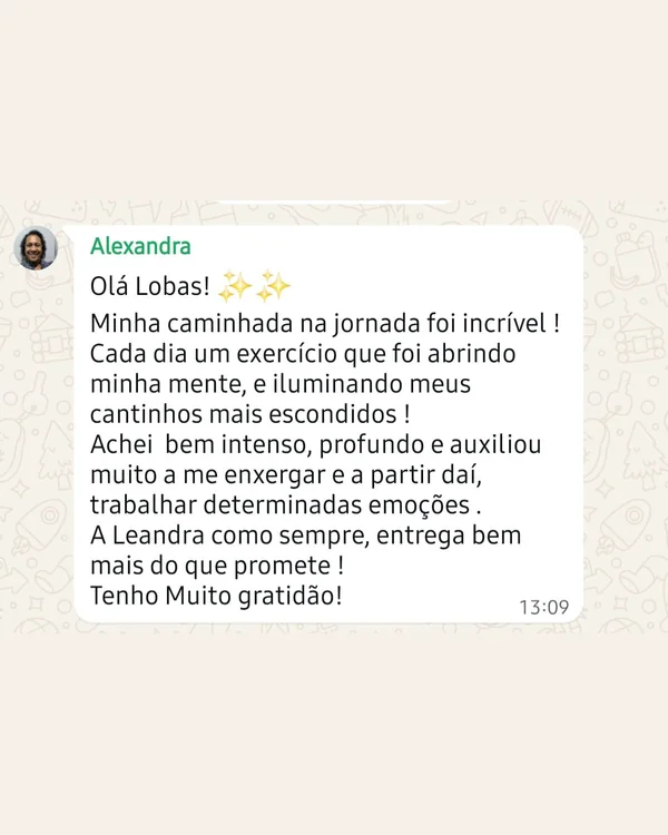 Depoimento real de Alexandra