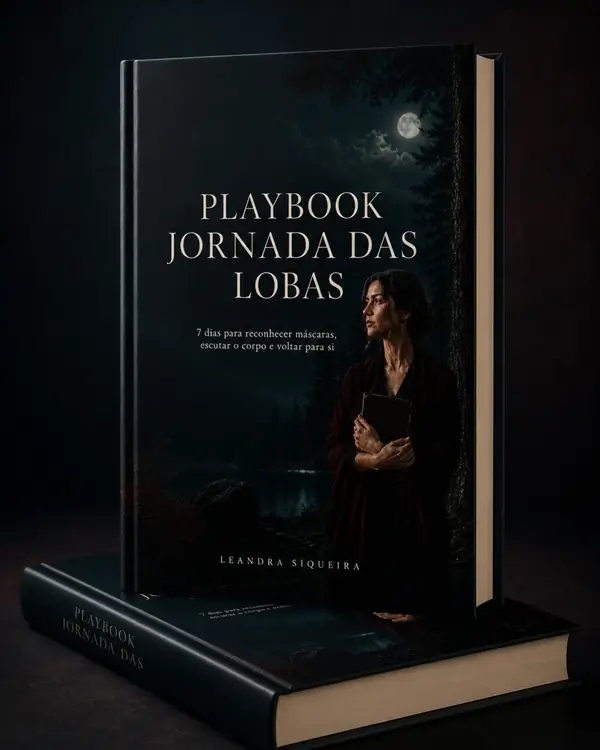 Playbook Jornada das Lobas em um tablet